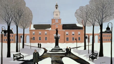 Philadelphia i snön